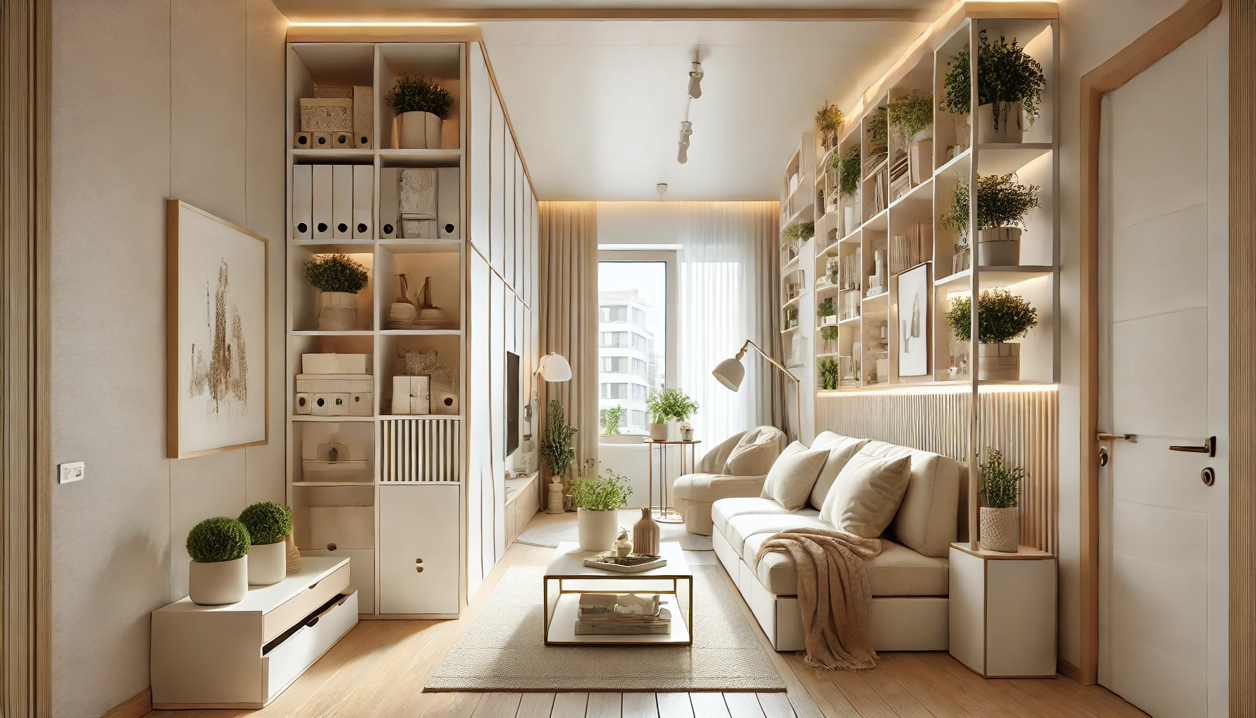 View of Small Apartment Interior Design Ideas - Vaastvik Design Group