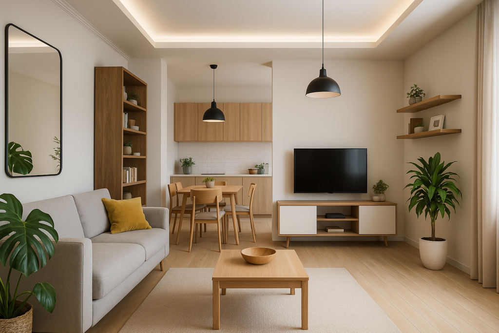 Affordable Interior Ideas for 2BHK Flats in Metro Cities