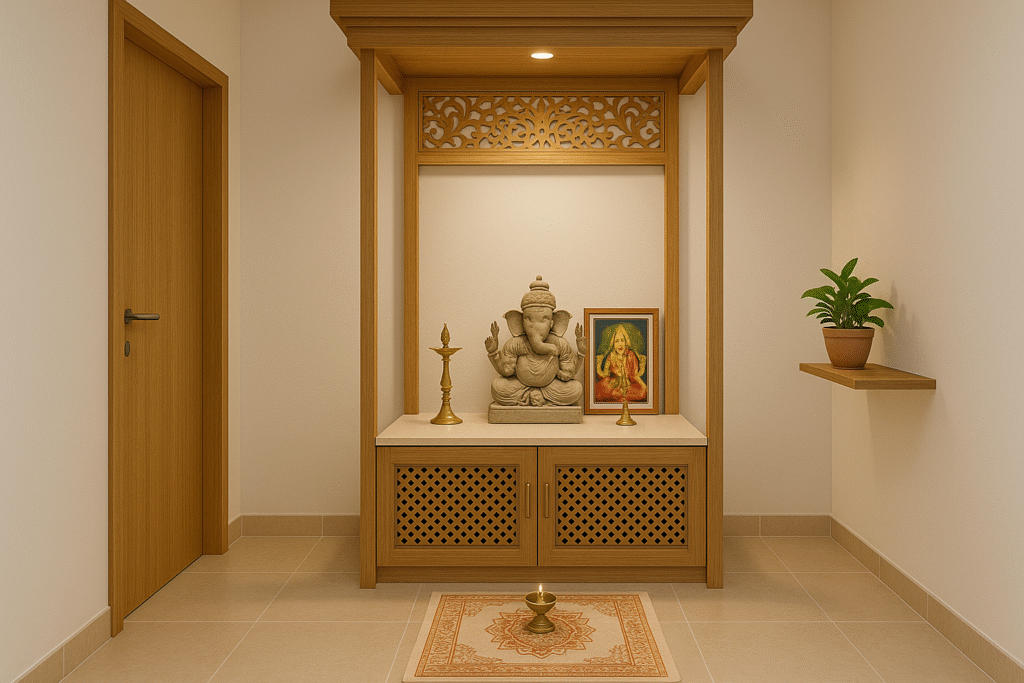 Pooja Room Vastu in Modern Home Interiors