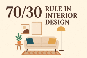 70/30 rule in interior design