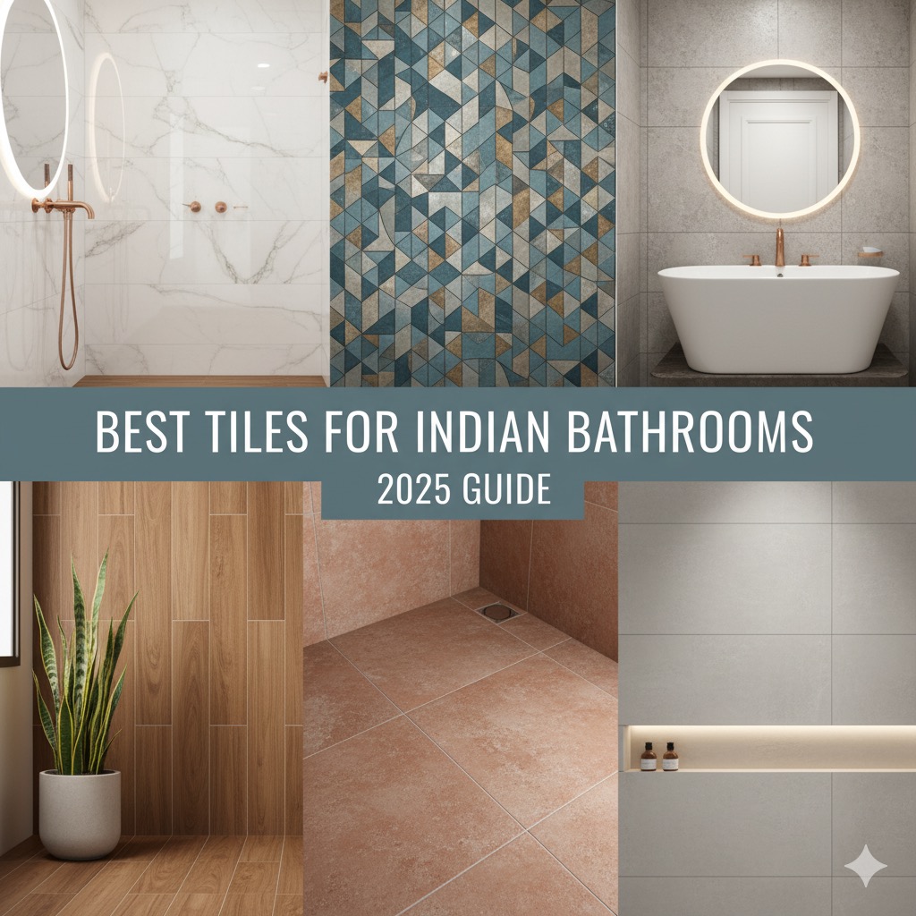 Best tiles for Indian bathrooms