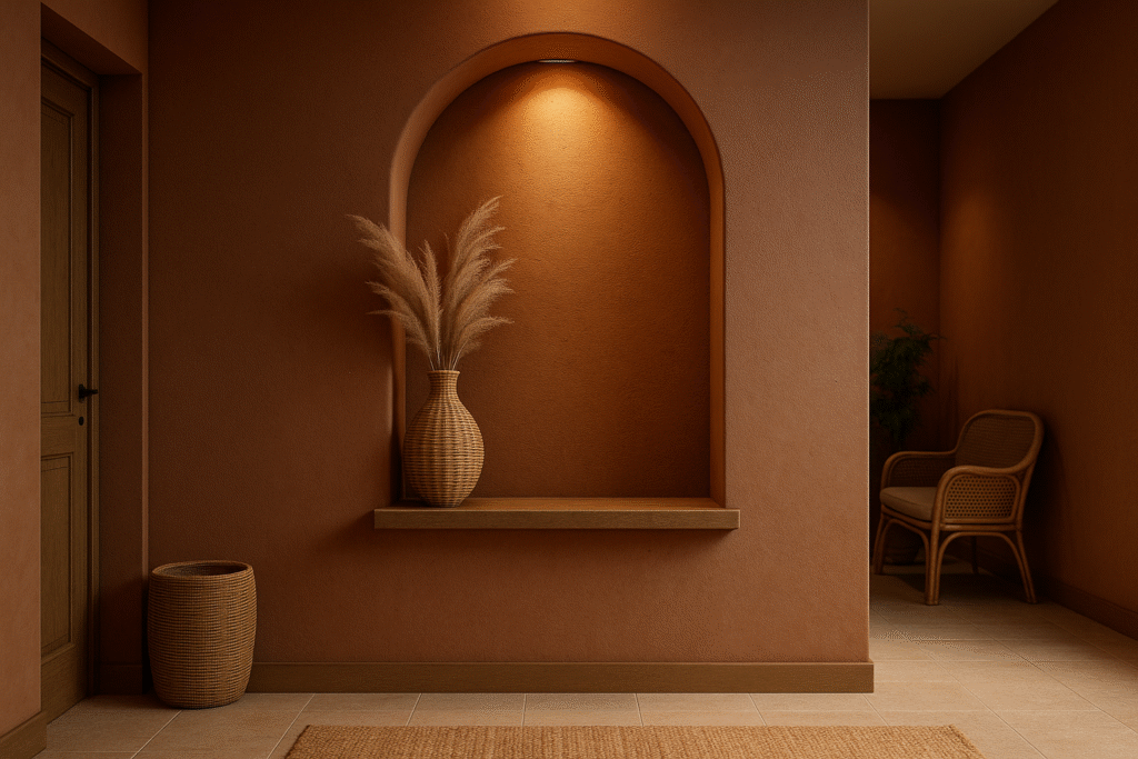 “Arches in Indian interiors 2025 design trend.”